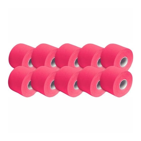 3B® Kinesiology Tape, 2 X 16.5 Ft., Pink, Latex-Free, Case Of 10 Rolls